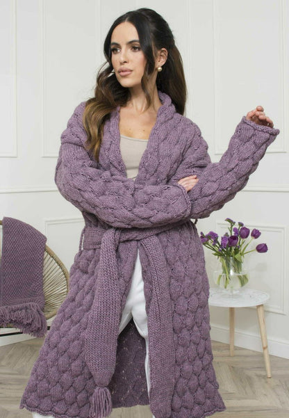  BIANKA - Strickjacke - Lilac