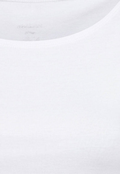 MARC CAIN T-Shirt Basic - Weiss (10)