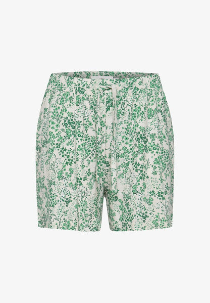ICHI IHLISA SHO - Shorts - Holly Green Print