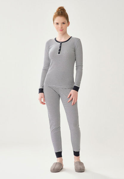  Nachtwäsche Hose - Navy