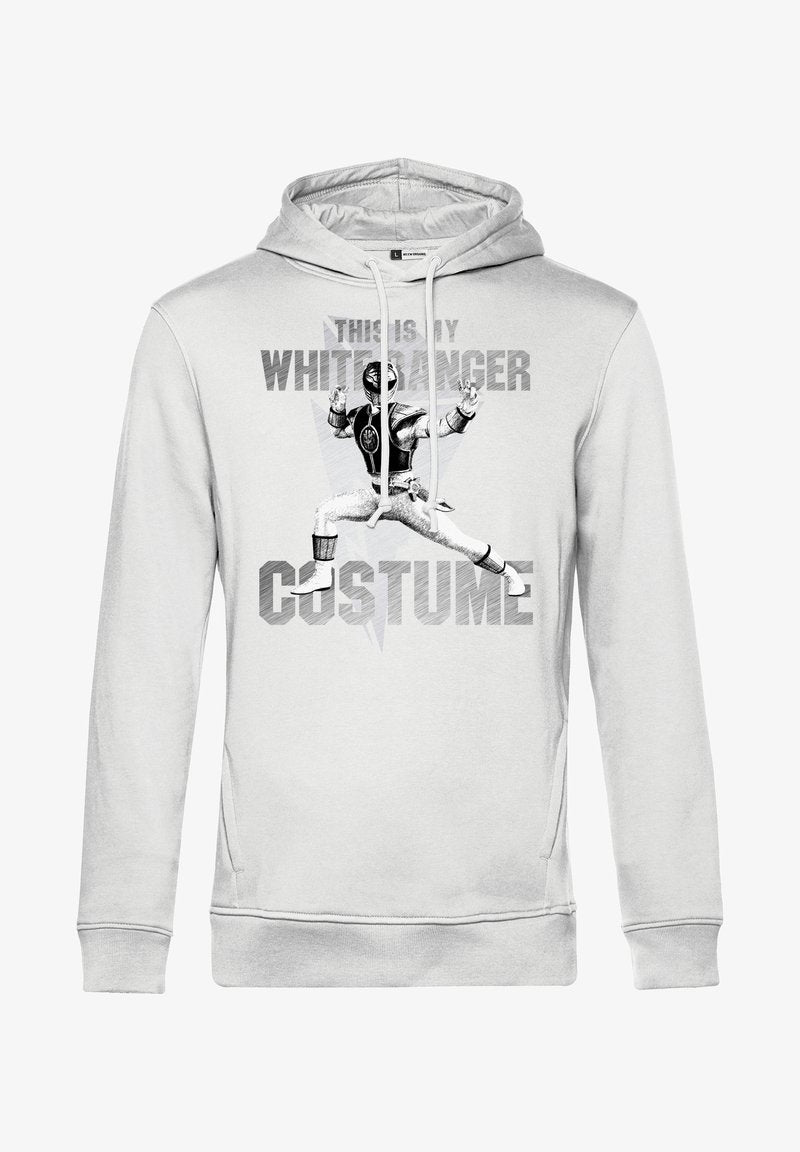 Henry Tiger POWER RANGERS WHITE RANGER COSTUME - Kapuzenpullover - White
