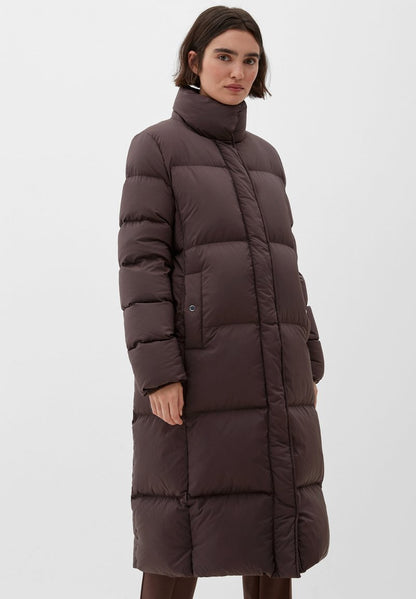 S.Oliver BLACK LABEL MANTEL - Daunenmantel - Brown