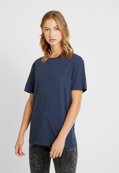 Pier One T-Shirt Basic - Dark Blue Melange