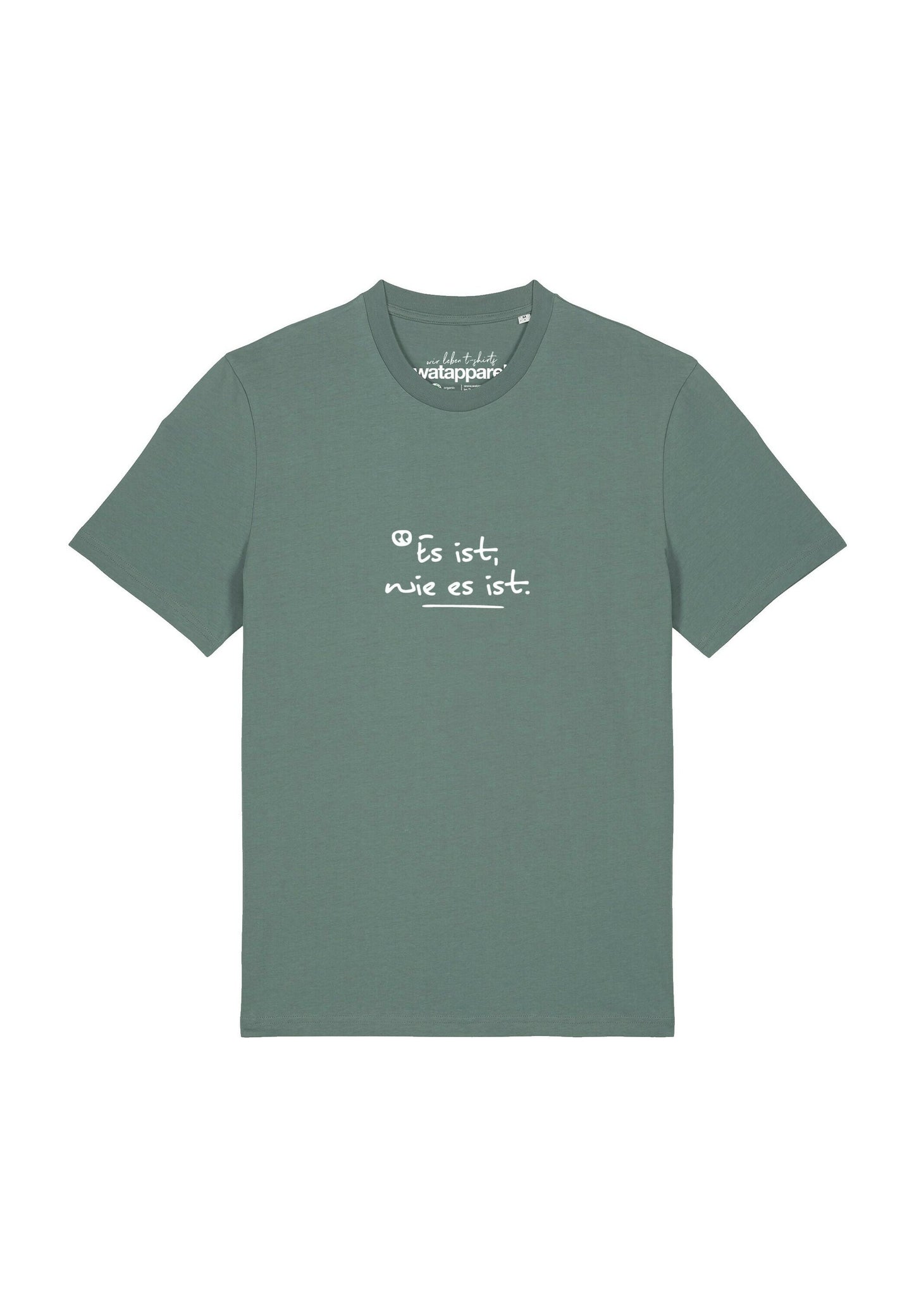  ES IST WIE ES IST - Print T-shirt - Heritage Brown