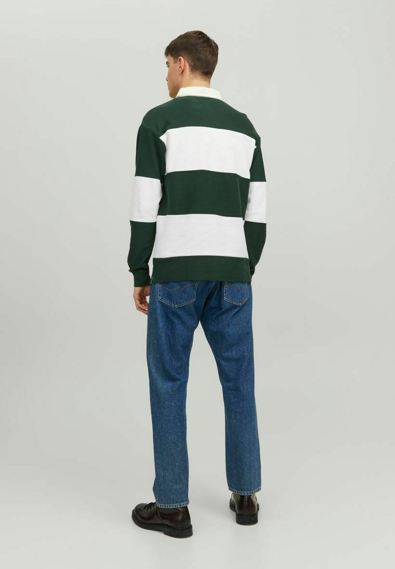 JACK&JONES Premium PREMIUM GESTREIFTES - Poloshirt - Sycamore