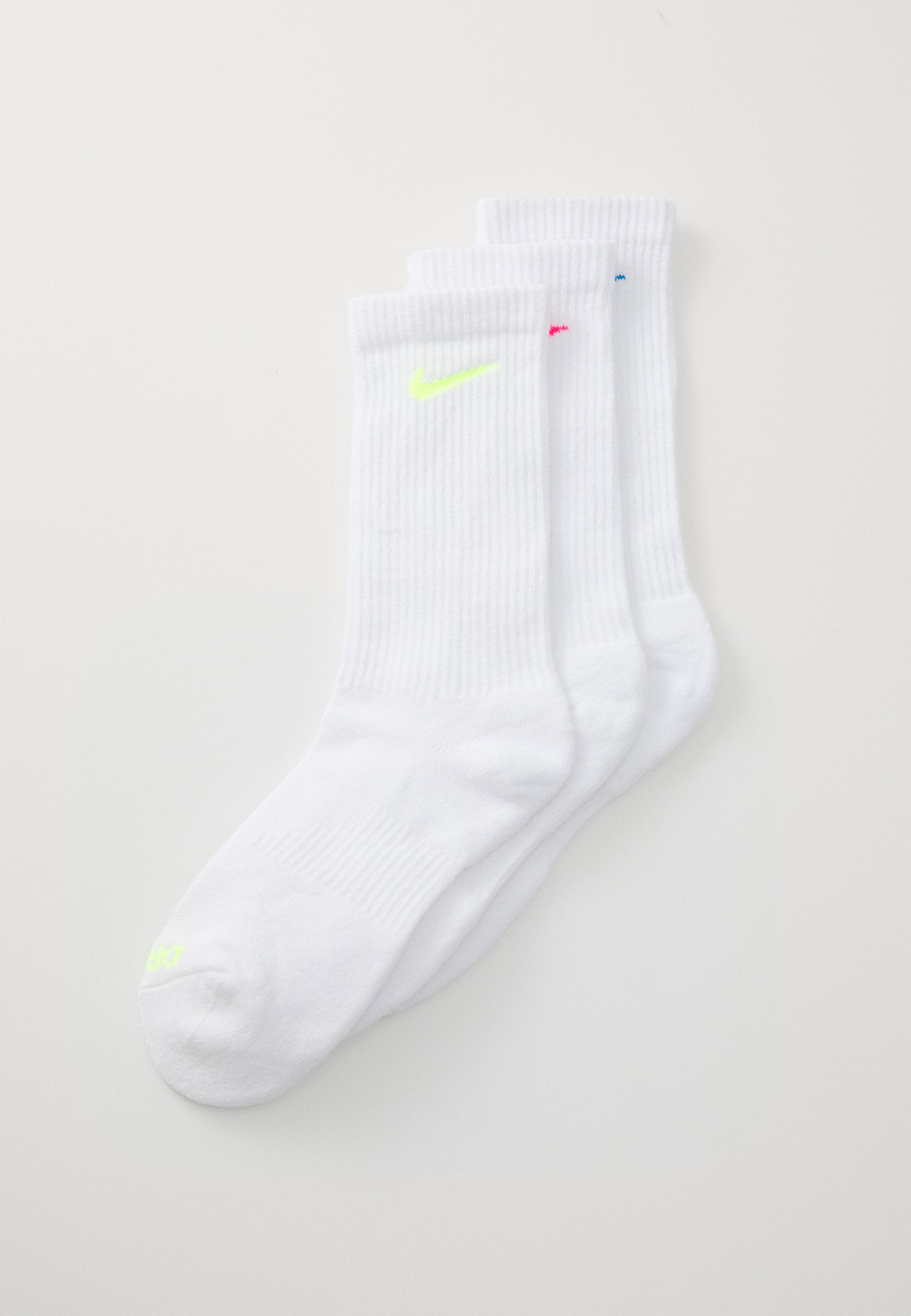 Nike Performance EVERYDAY PLUS CUSH CREW UNISEX 3 PACK - Sports Socks - Mineral Clay/rose Whisper/pearl White/black