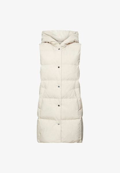 ESPRIT LANGE STEPP - Weste - Off White
