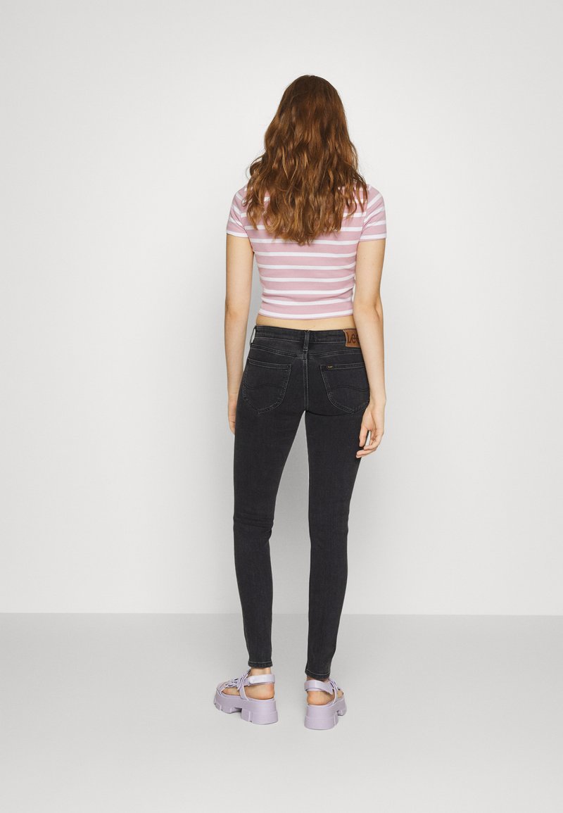 Lee SCARLETT - Jeans Skinny Fit - Black Mid Stone