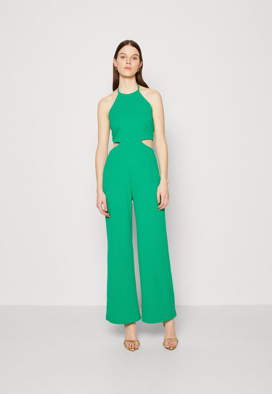 Wal G CRUISE COLLECTION CUT OUT - Jumpsuit - Leaf Green
