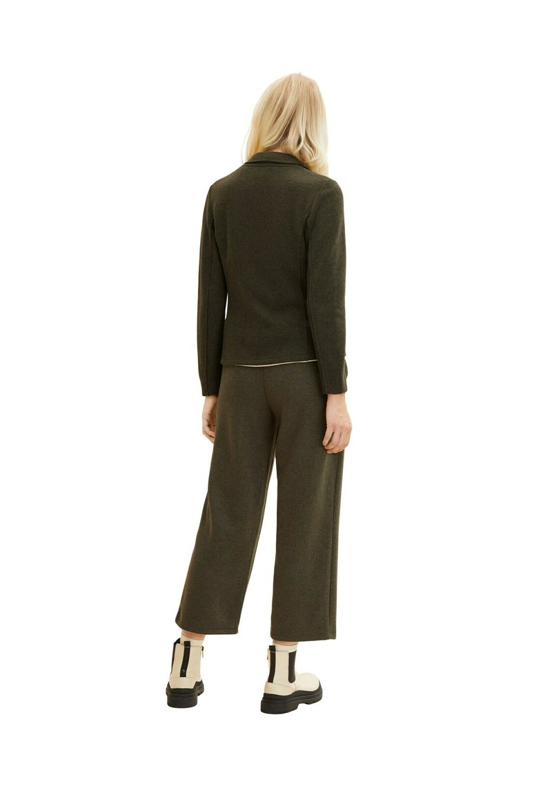 Tom Tailor Blazer - Tarmac Khaki Melange