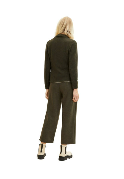 Tom Tailor Blazer - Tarmac Khaki Melange
