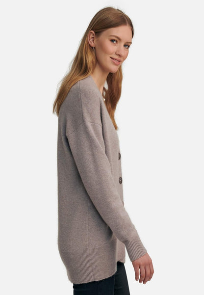  CASHMERE - Strickjacke - Taupe