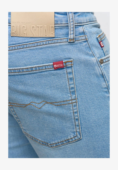 BIG STAR ADEN - Jeans Shorts - Blau