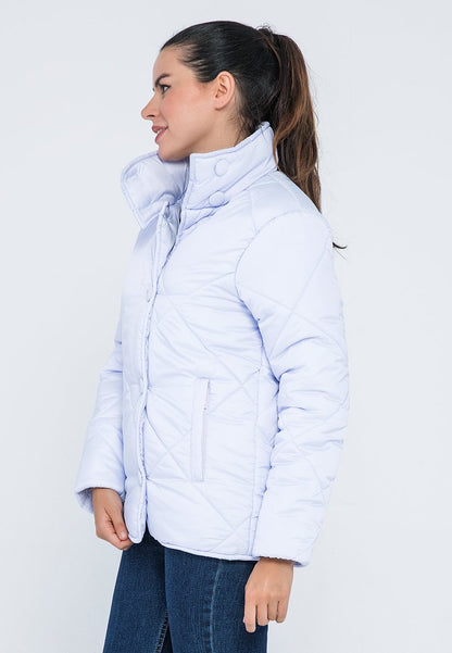  MIT STEHKRAGEN - Winterjacke - Lilac