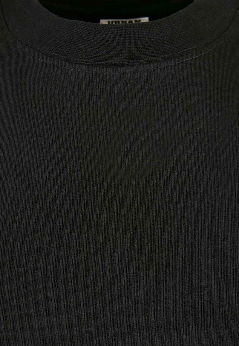 URBAN CLASSICS ORGNAIC HEAVY SHOULDER - Top - Black