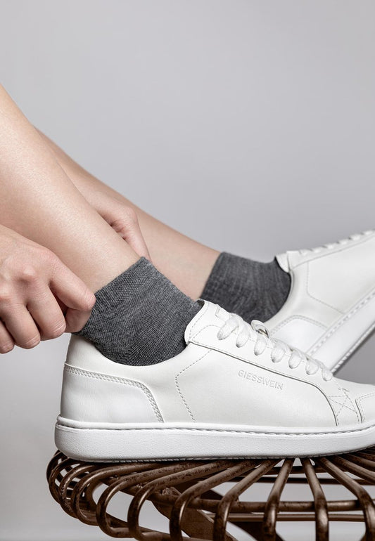 Giesswein BAMBOO SNEAKER SOCKS 3-PACK - Socken - Schiefer
