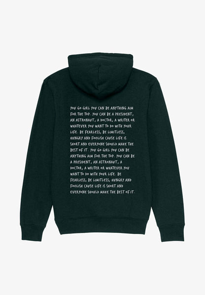  YOU GO BACK - Kapuzenpullover - Black