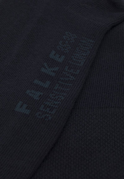 Falke SENSITIVE LONDON COMFORT BAND COTTON-MIX - Kniestrümpfe - Dark Navy