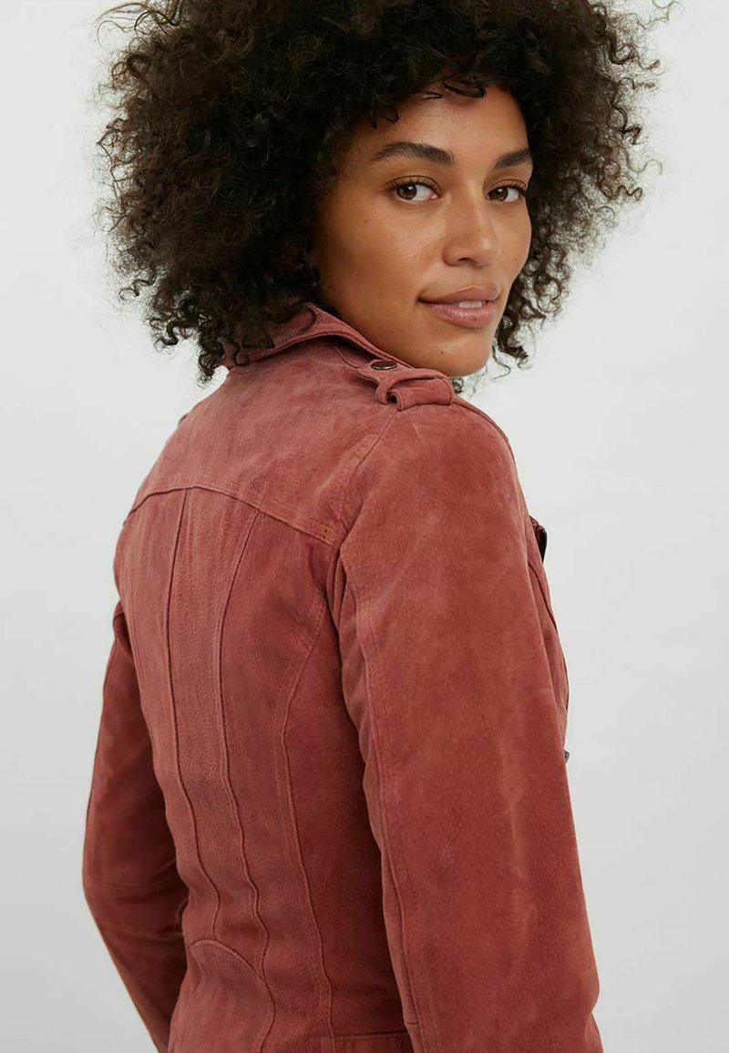 Vero Moda Lederjacke - Marsala