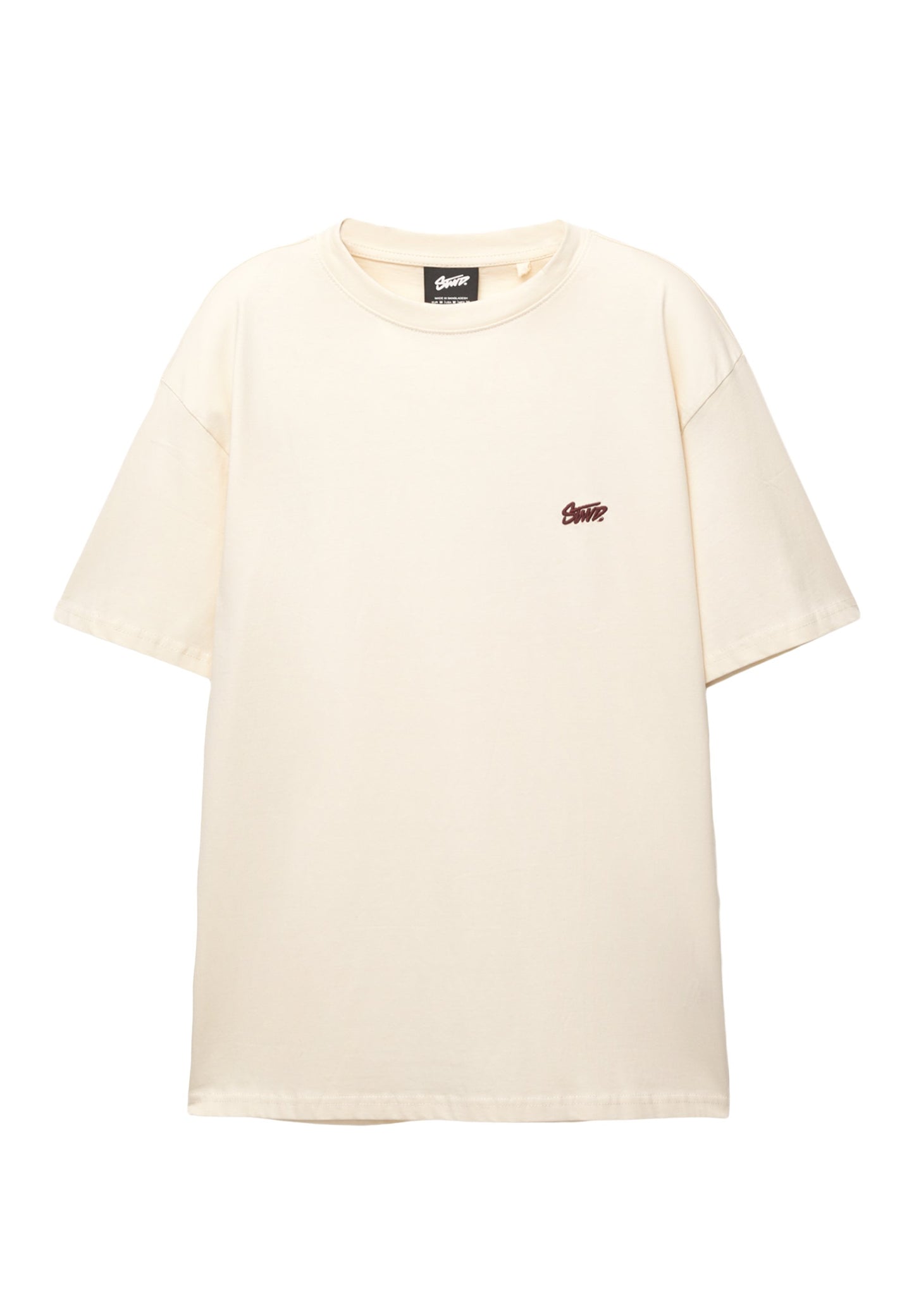 PULL & BEAR WITH LOGO - Print T-shirt - Black