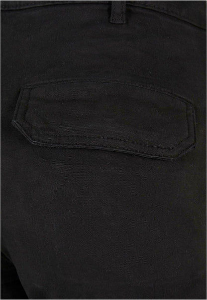URBAN CLASSICS TWILL UTILITY - Cargohose - Black