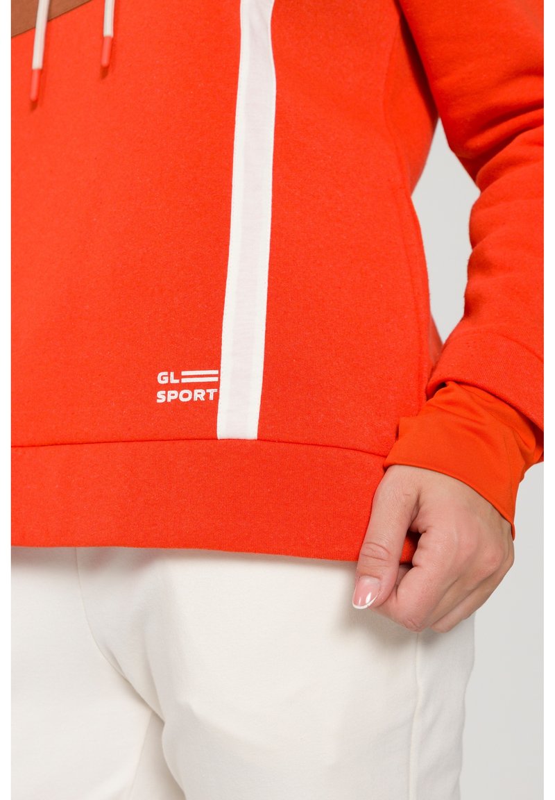  Sweatshirt - Orangerot