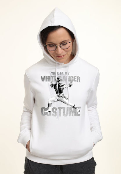 Henry Tiger POWER RANGERS WHITE RANGER COSTUME - Kapuzenpullover - White
