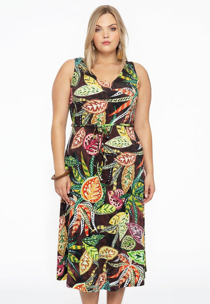  PRINT - Freizeitkleid - Brown
