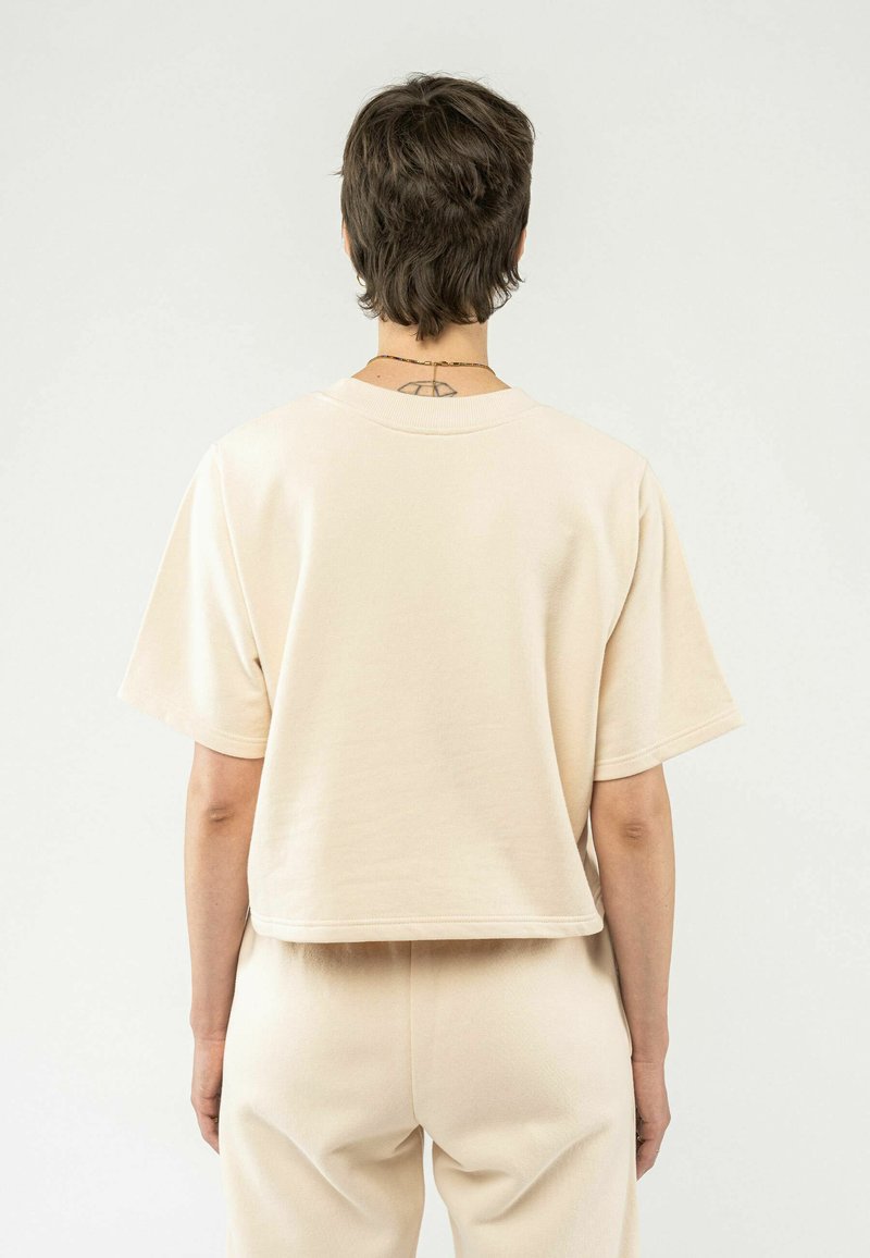 Mela FRENCH TERRY DEEPALI - T-Shirt Basic - Oat