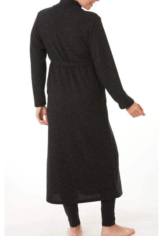 Cache Coeur LONG SWEET HOME - Bademantel - Black