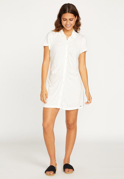 Volcom COCO HO - Blusenkleid - Star White