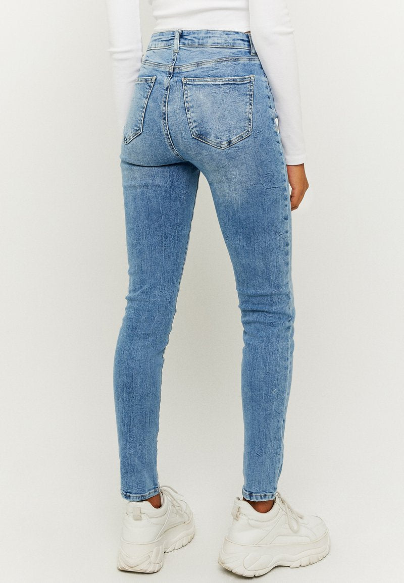  STONE WASHED SKINNY JEANS - Jeans Skinny Fit - Blue