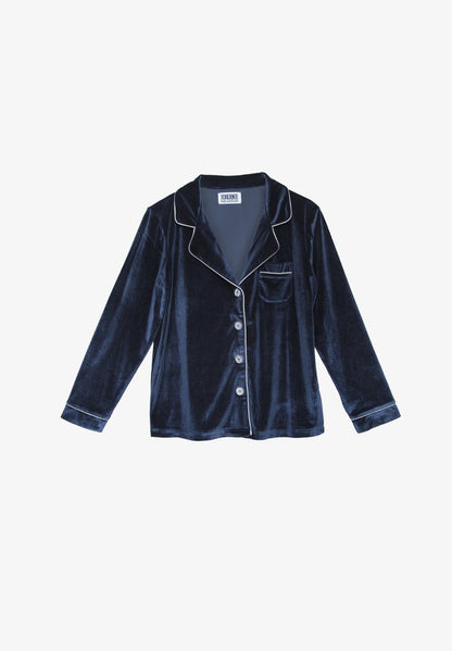  JANET - Nachtwäsche Shirt - Blue