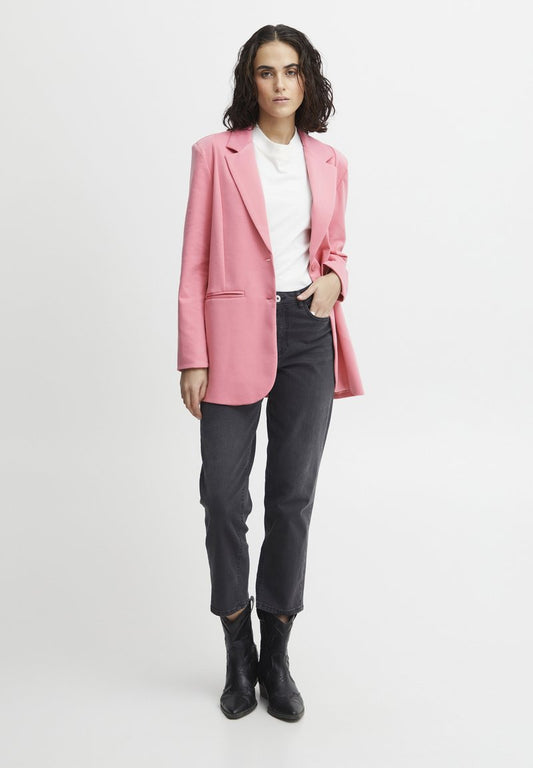 ICHI IHKATE SUS OVERSIZE BL - Blazer - Chateau Rose