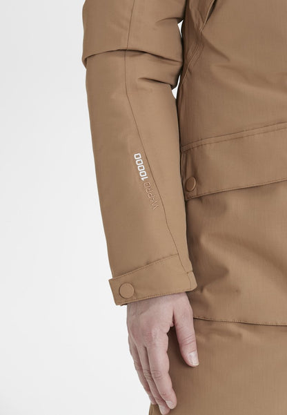 Whistler TIANA - Regenjacke / Wasserabweisende Jacke - Toasted Coconut