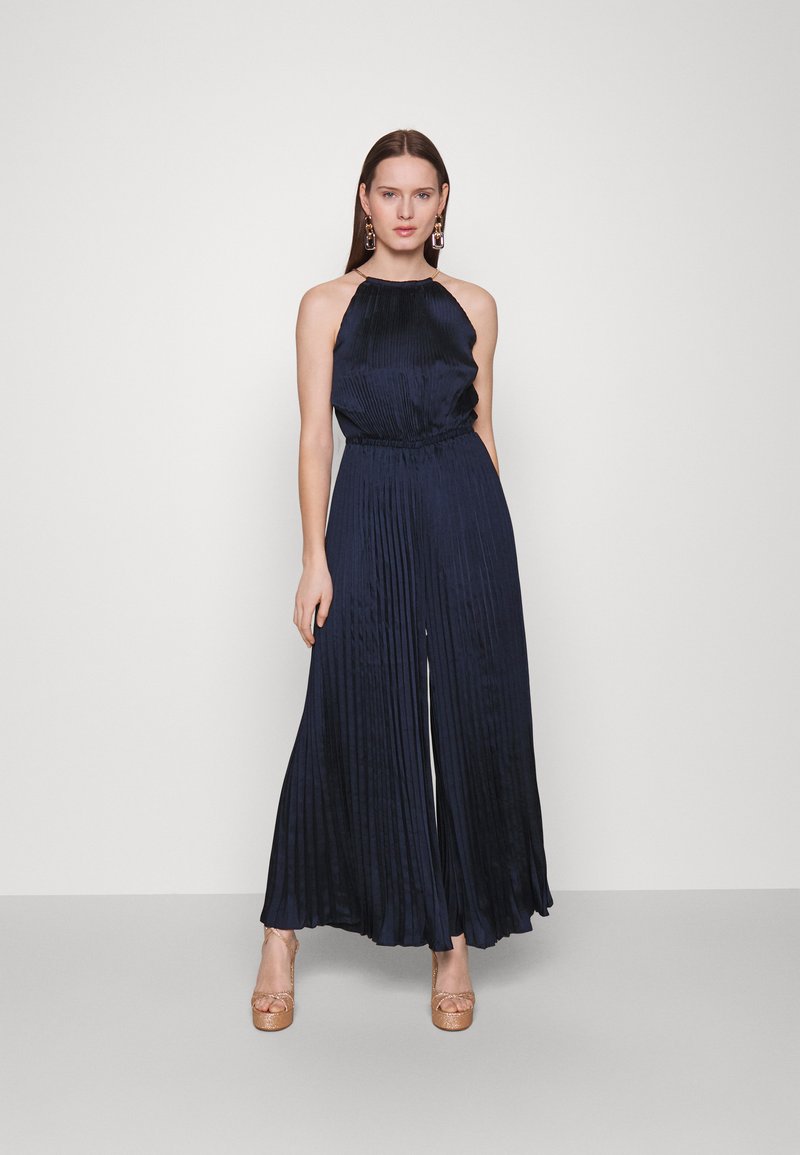 MICHAEL Michael Kors CHAIN HALTER - Jumpsuit - Midnightblue