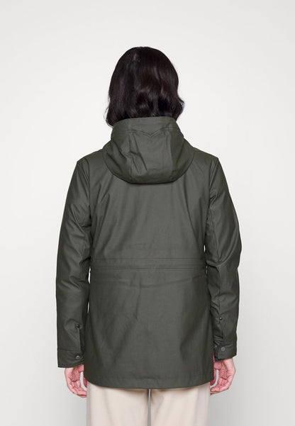 Hunter ORIGINAL WOMENS RAIN JACKET - Parka - Dark Olive