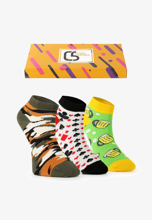  BEER ANKLE 3PACK - Socken - Multi Color