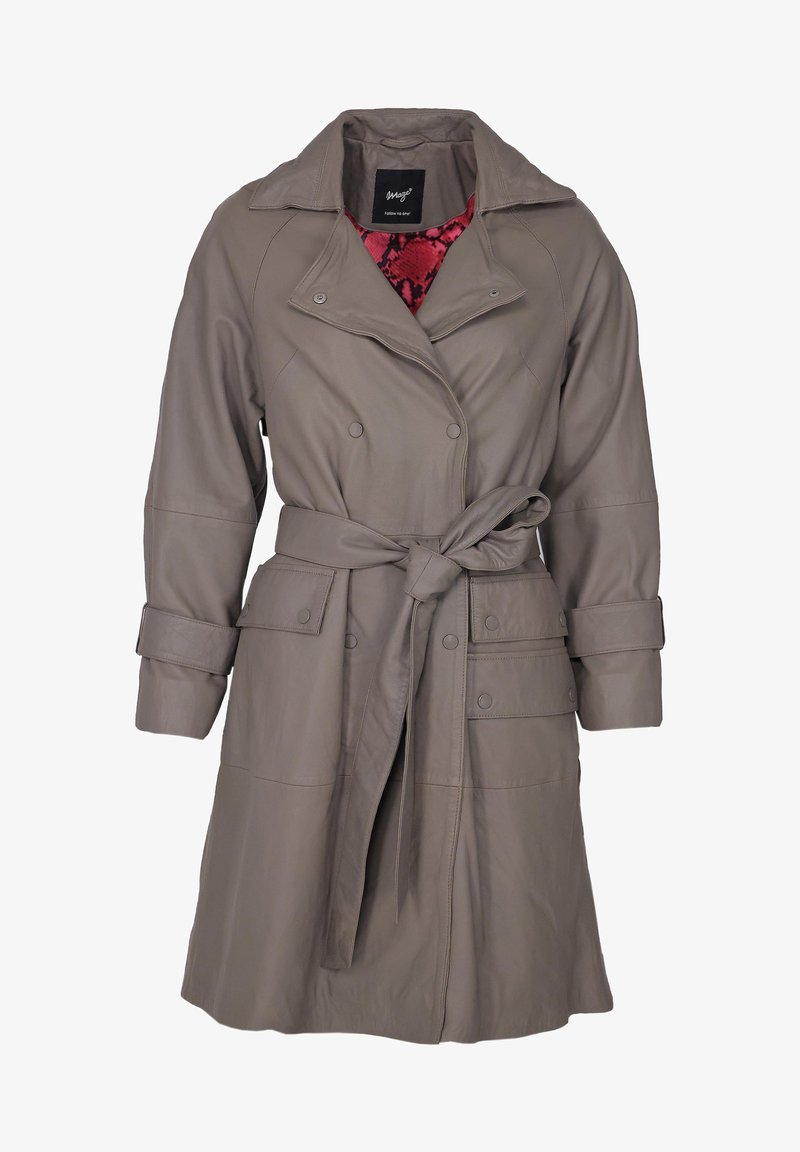 Maze Trenchcoat - Black