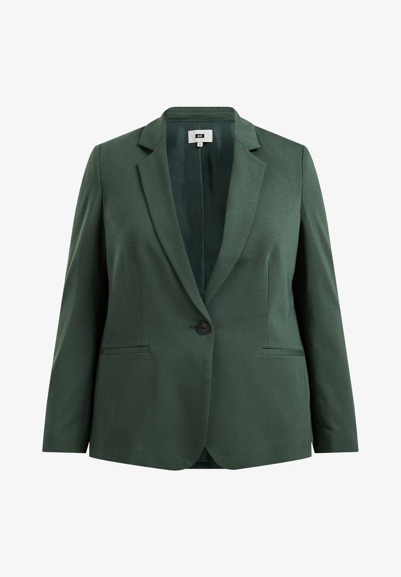 WE FASHION CURVE - Blazer - Green
