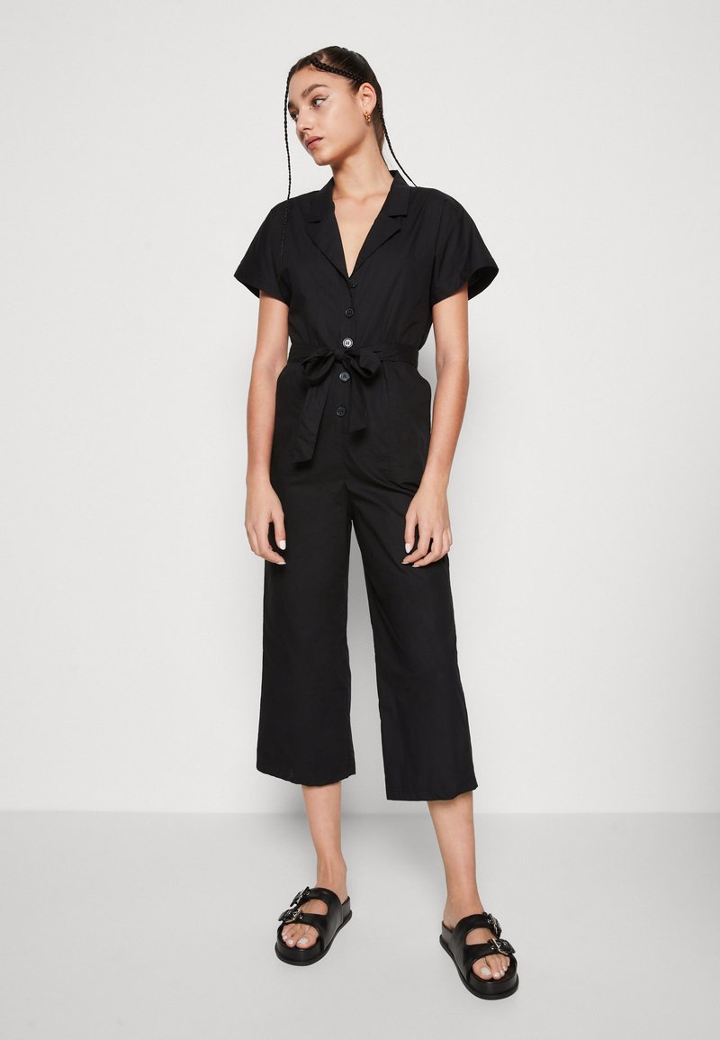 Monki Jumpsuit - Black Dark