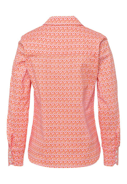 MORE&MORE Hemdbluse - Orange