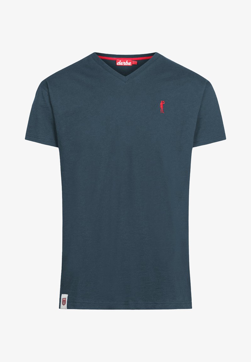 Derbe KIPPES - T-Shirt Basic - Navy