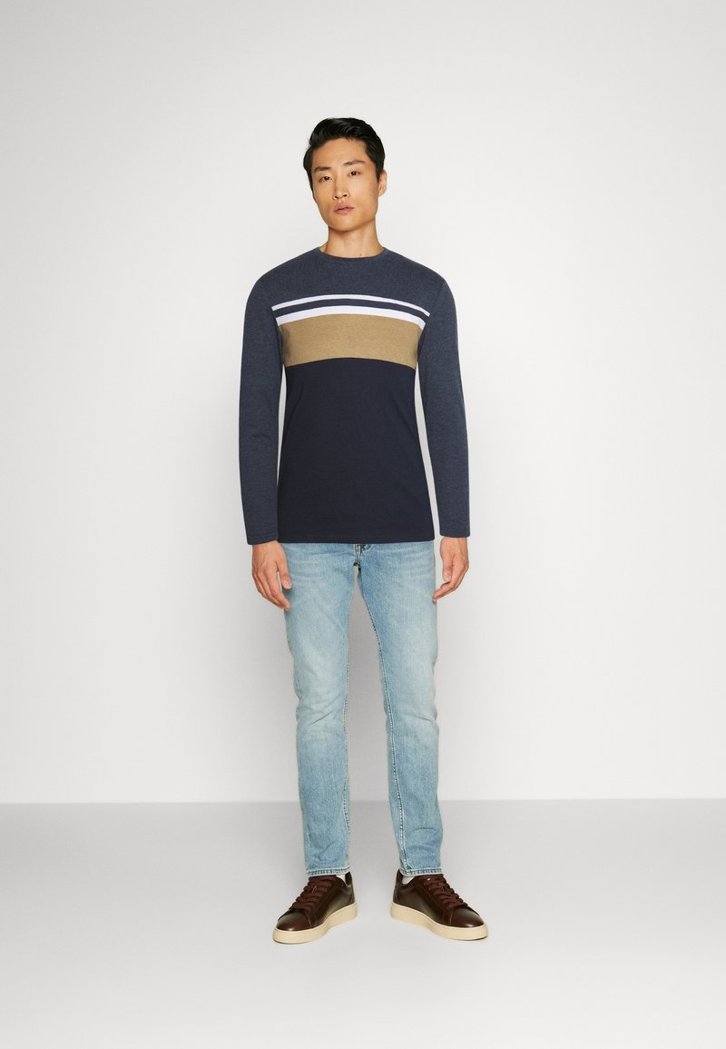 Pier One Langarmshirt - Dark Blue