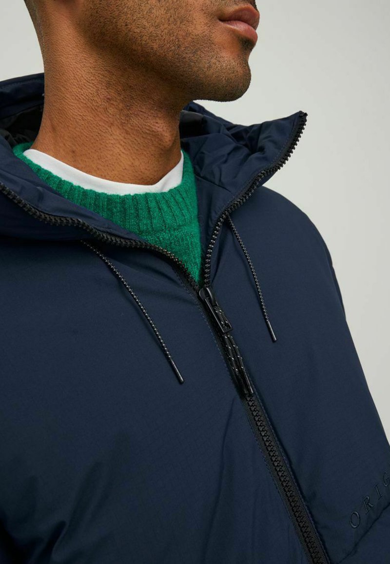 Jack & Jones LANGE - Wintermantel - Navy Blazer
