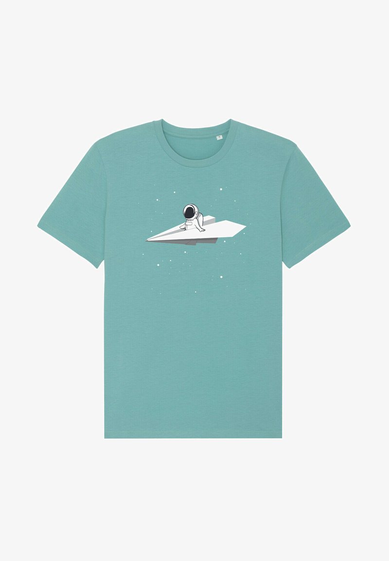  FLY ME TO THE MOON - T-Shirt Print - Mauve