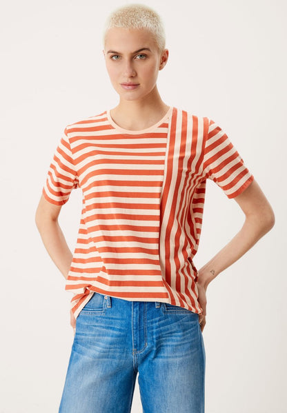 S.Oliver T-Shirt Print - Cream