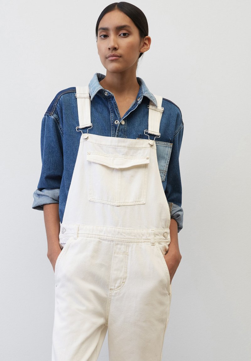 Marc O'Polo DENIM Latzhose - Multi Bright White