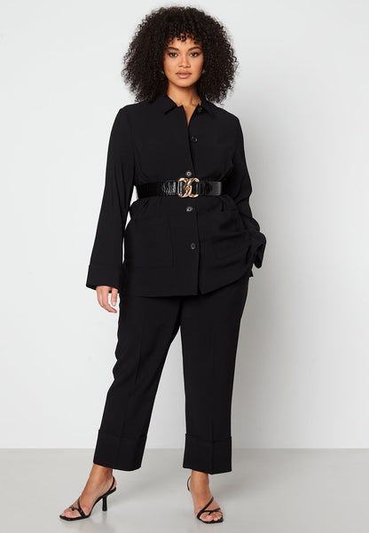  STEPHANIE - Stoffhose - Black