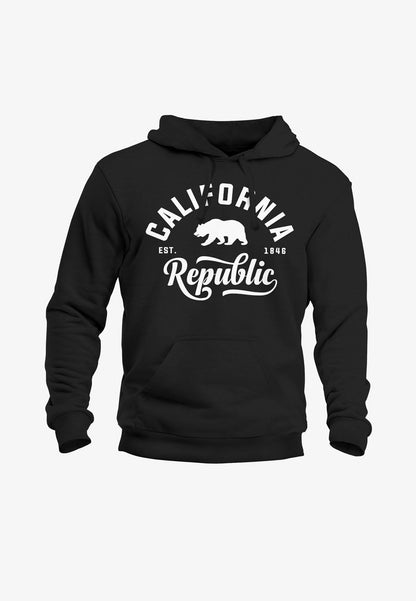  CALIFORNIA REPUBLIC NEVERL - Kapuzenpullover - Schwarz